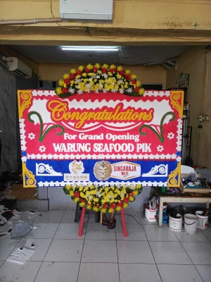Papan Bunga di Wanakerta Telukjambe Barat